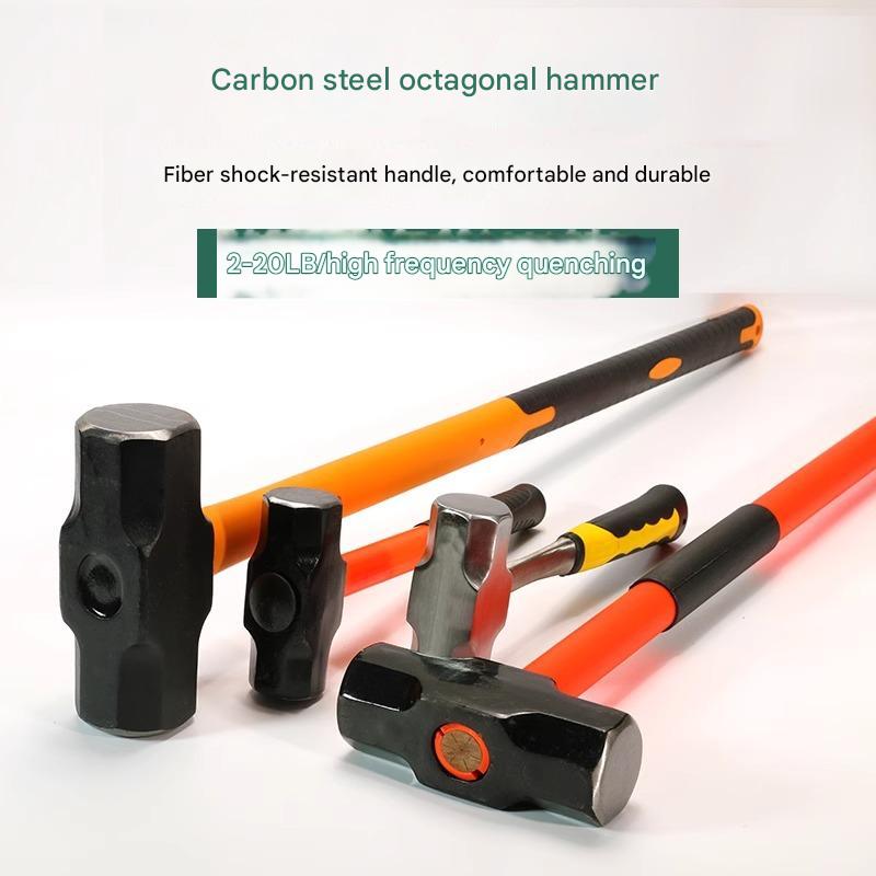 Carbon steel octagonal hammer