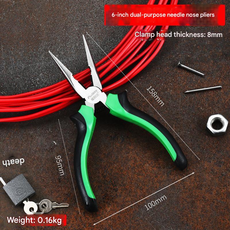 dual-purpose needle nose pliers