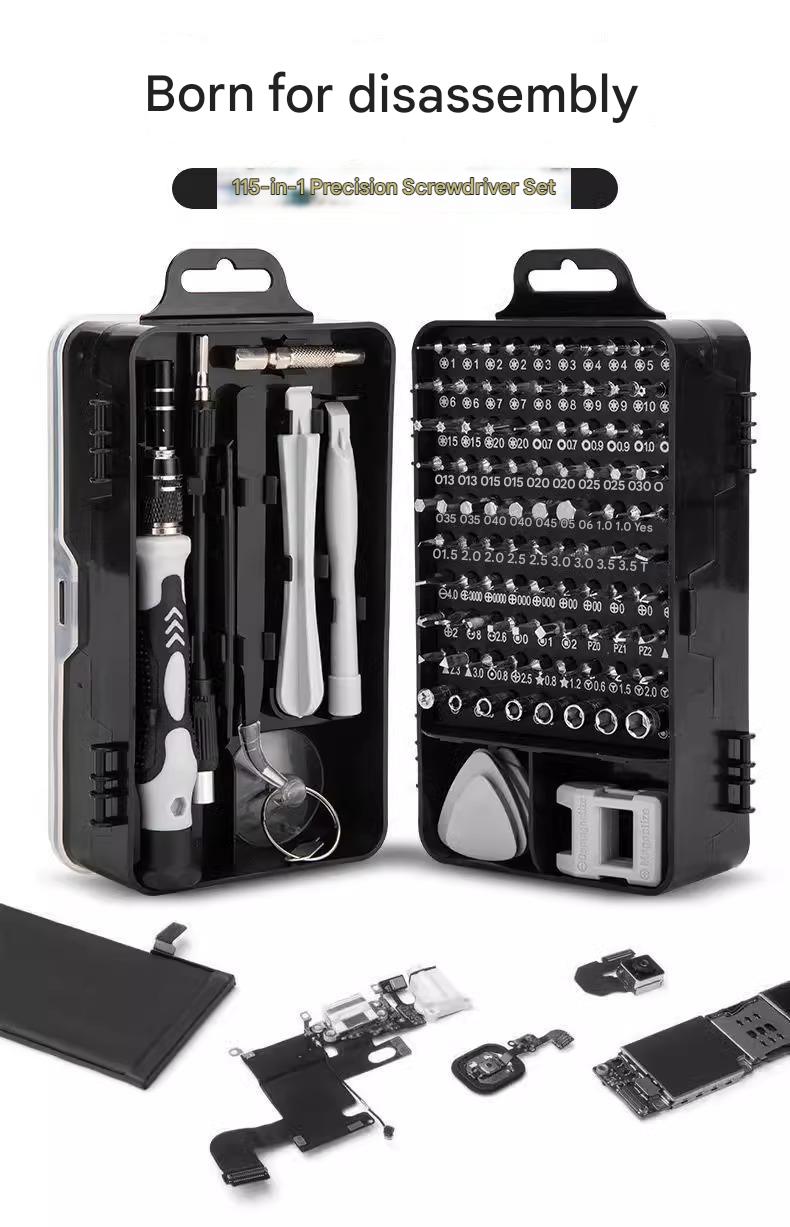 Multifunctional screwdriver set