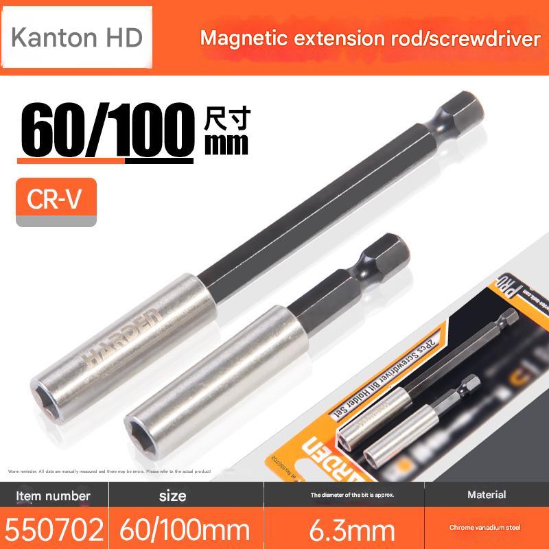 Magnetic extension rod/screwdriver